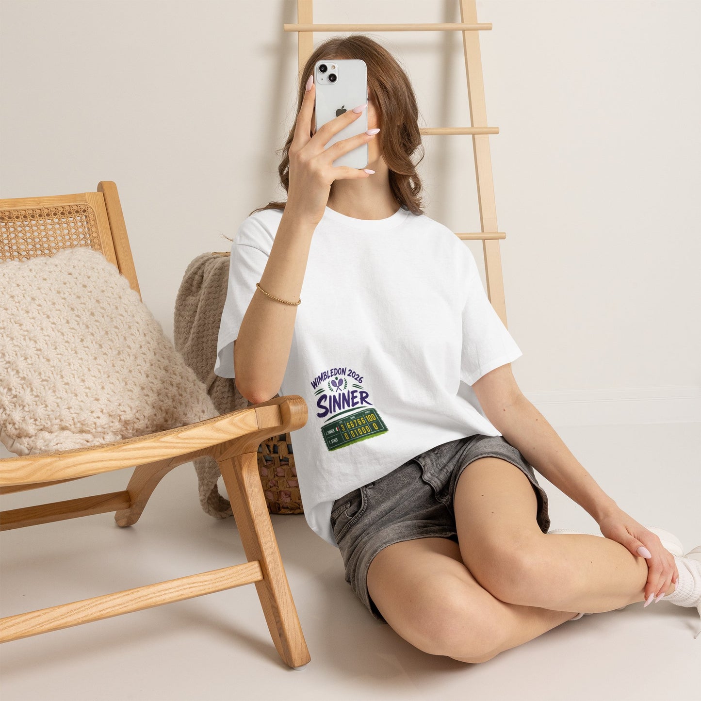 Wimbledon 2026  Tennis  T shirt - Sinner