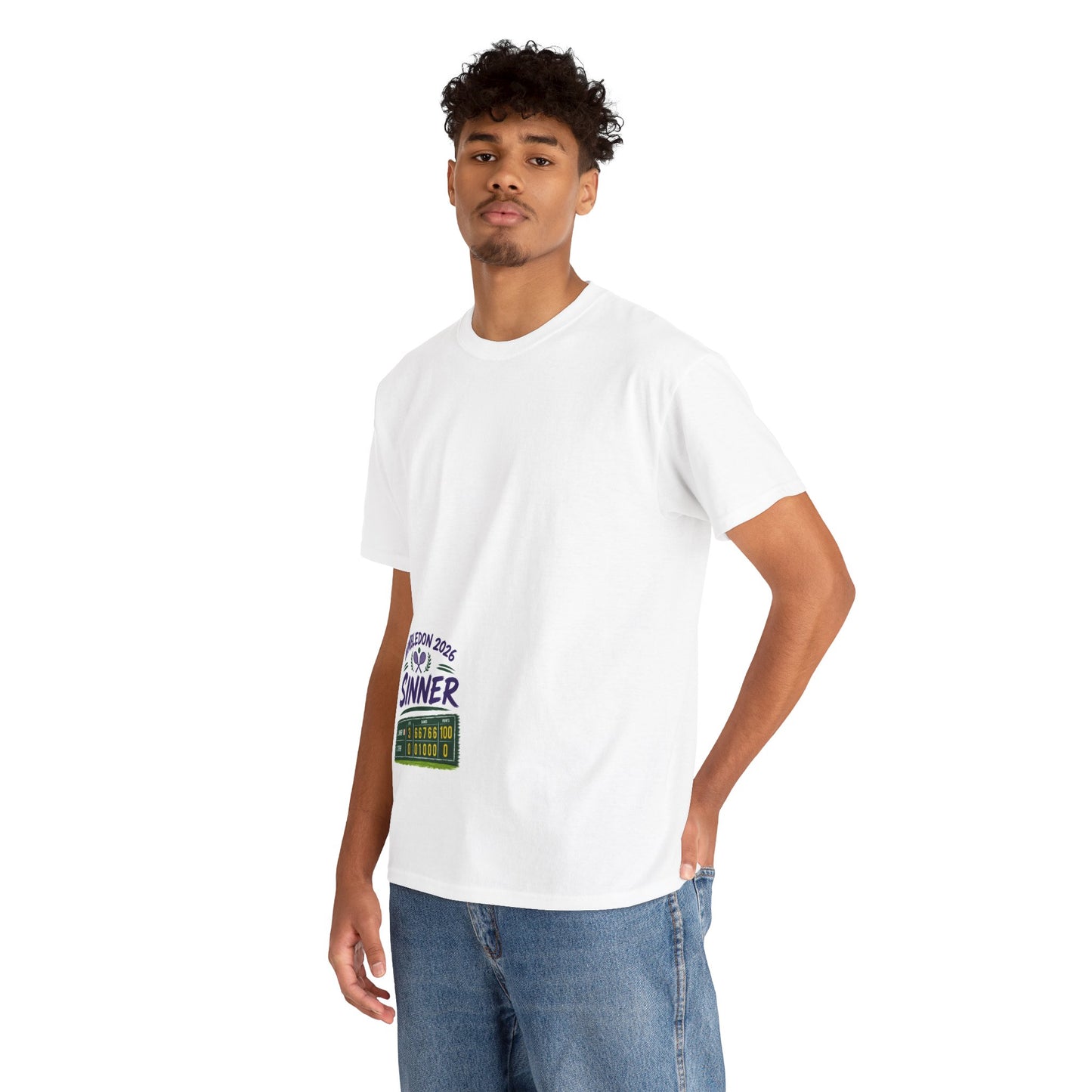 Wimbledon 2026  Tennis  T shirt - Sinner