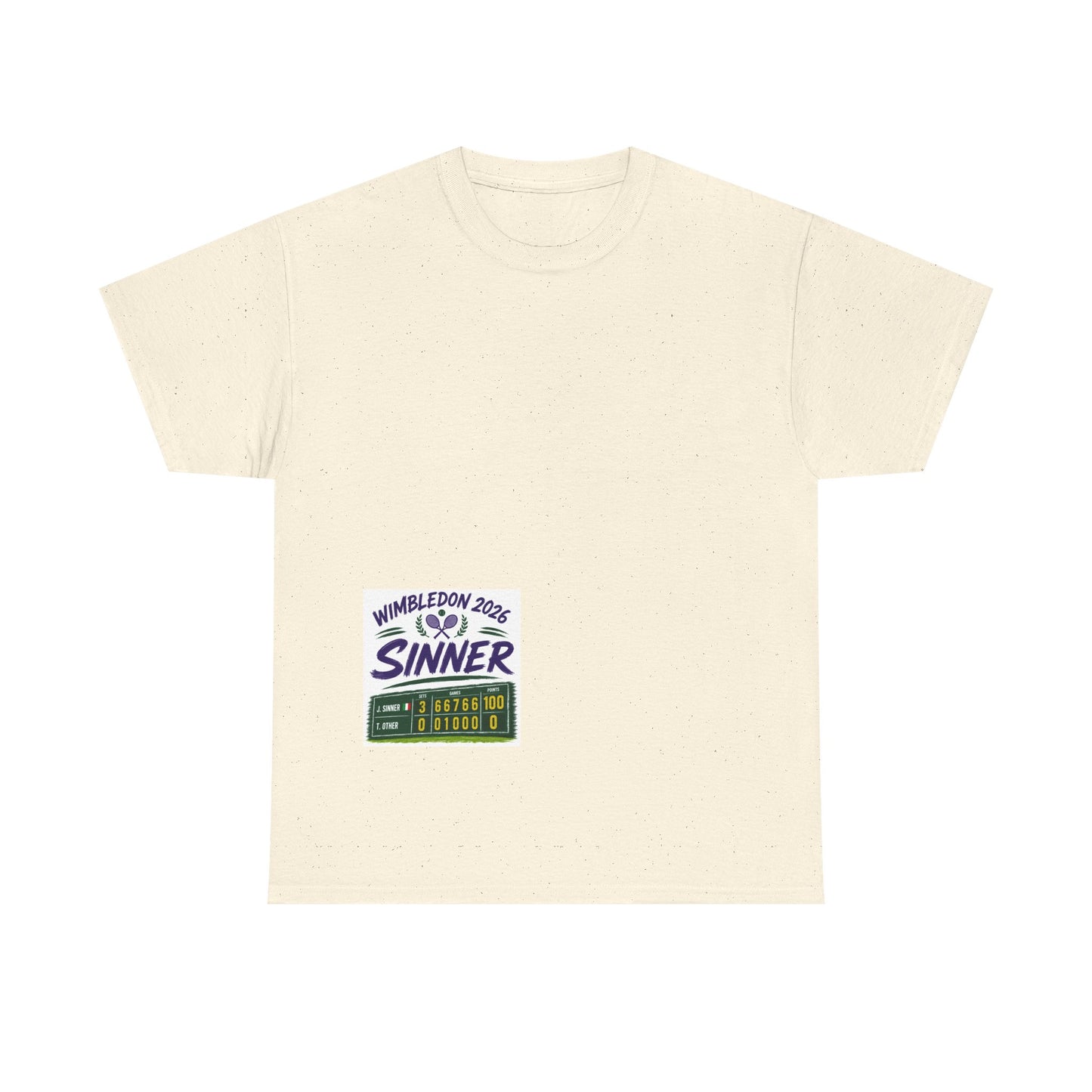 Wimbledon 2026  Tennis  T shirt - Sinner