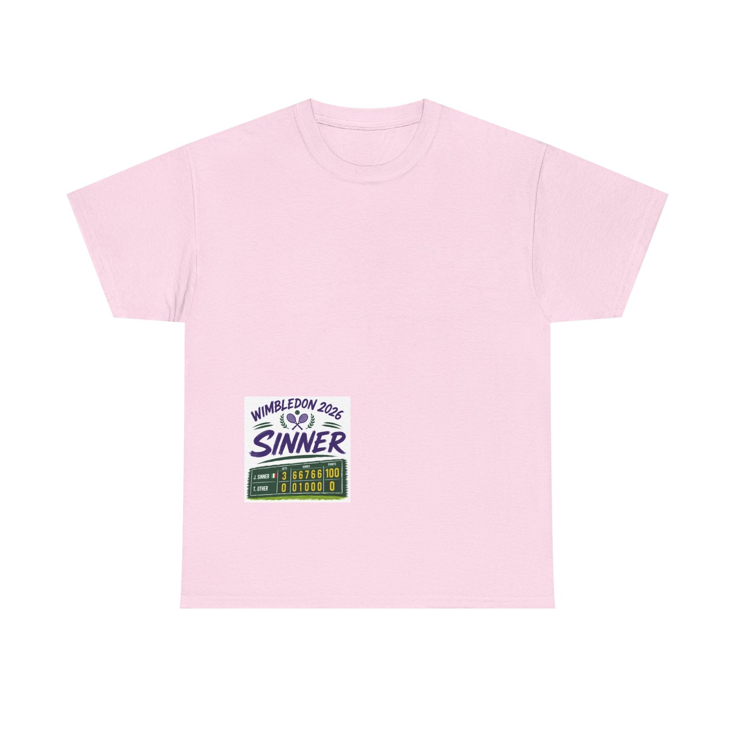 Wimbledon 2026  Tennis  T shirt - Sinner