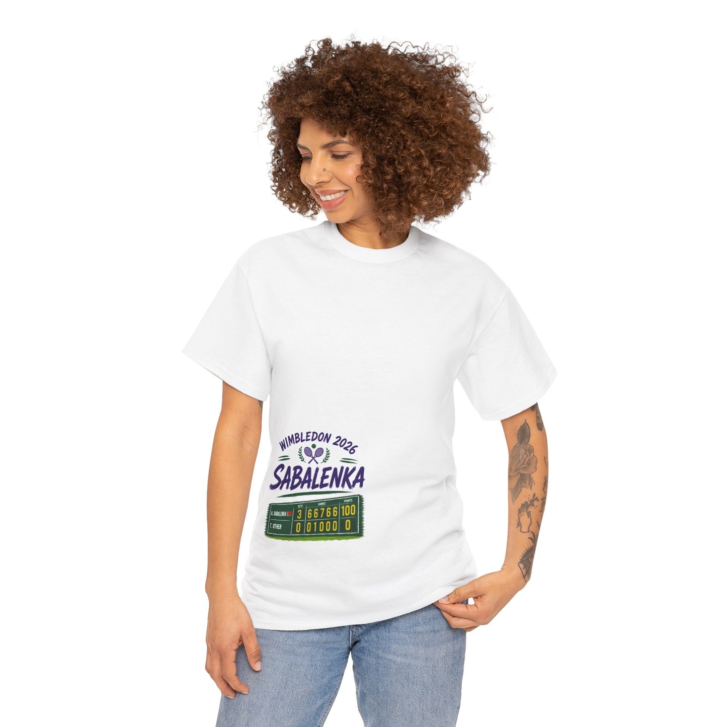 Wimbledon 2026 Tennis T shirt - Sabalenka