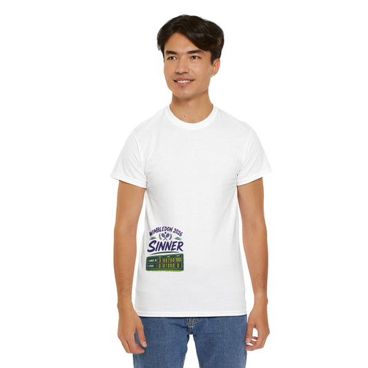 Wimbledon 2026  Tennis  T shirt - Sinner