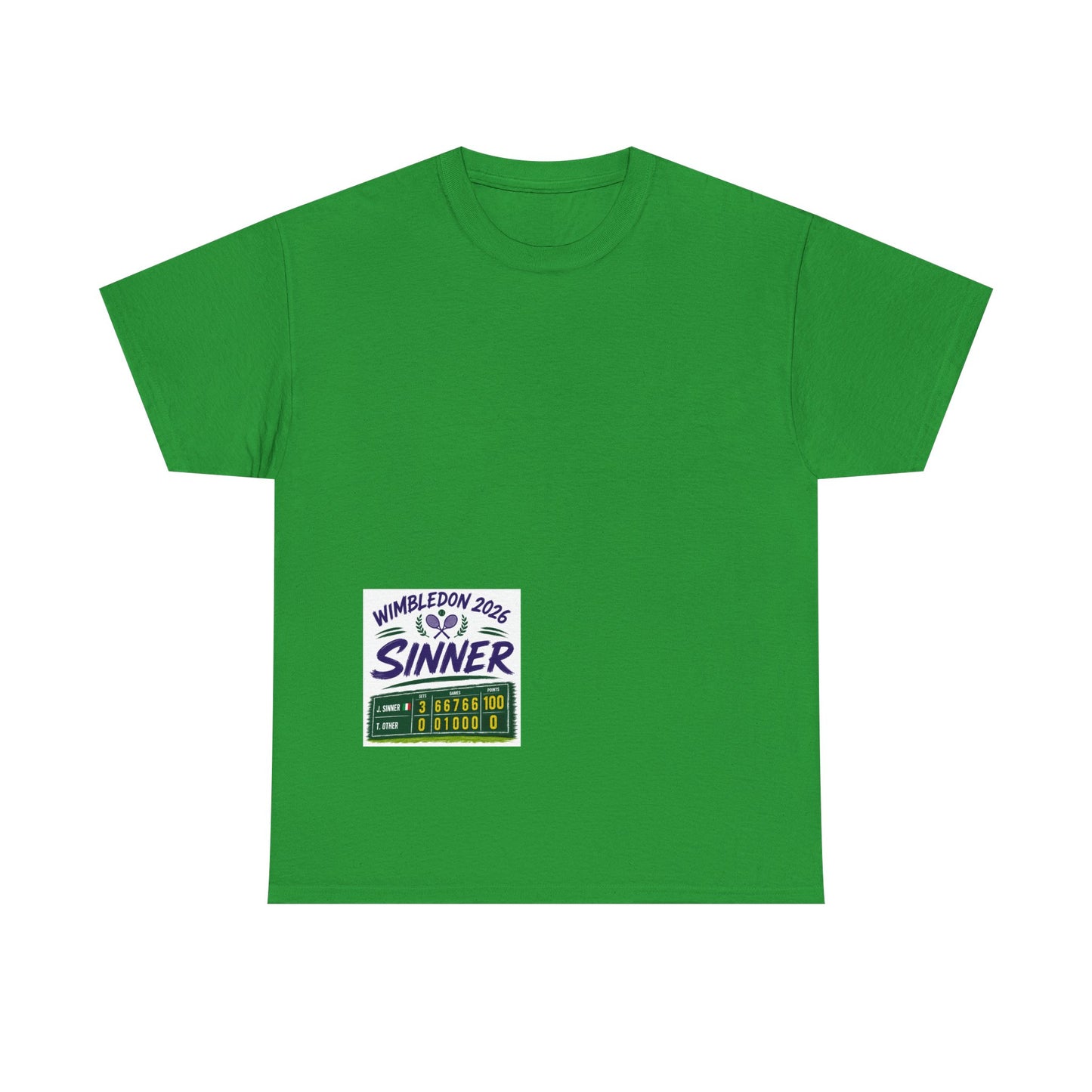 Wimbledon 2026  Tennis  T shirt - Sinner