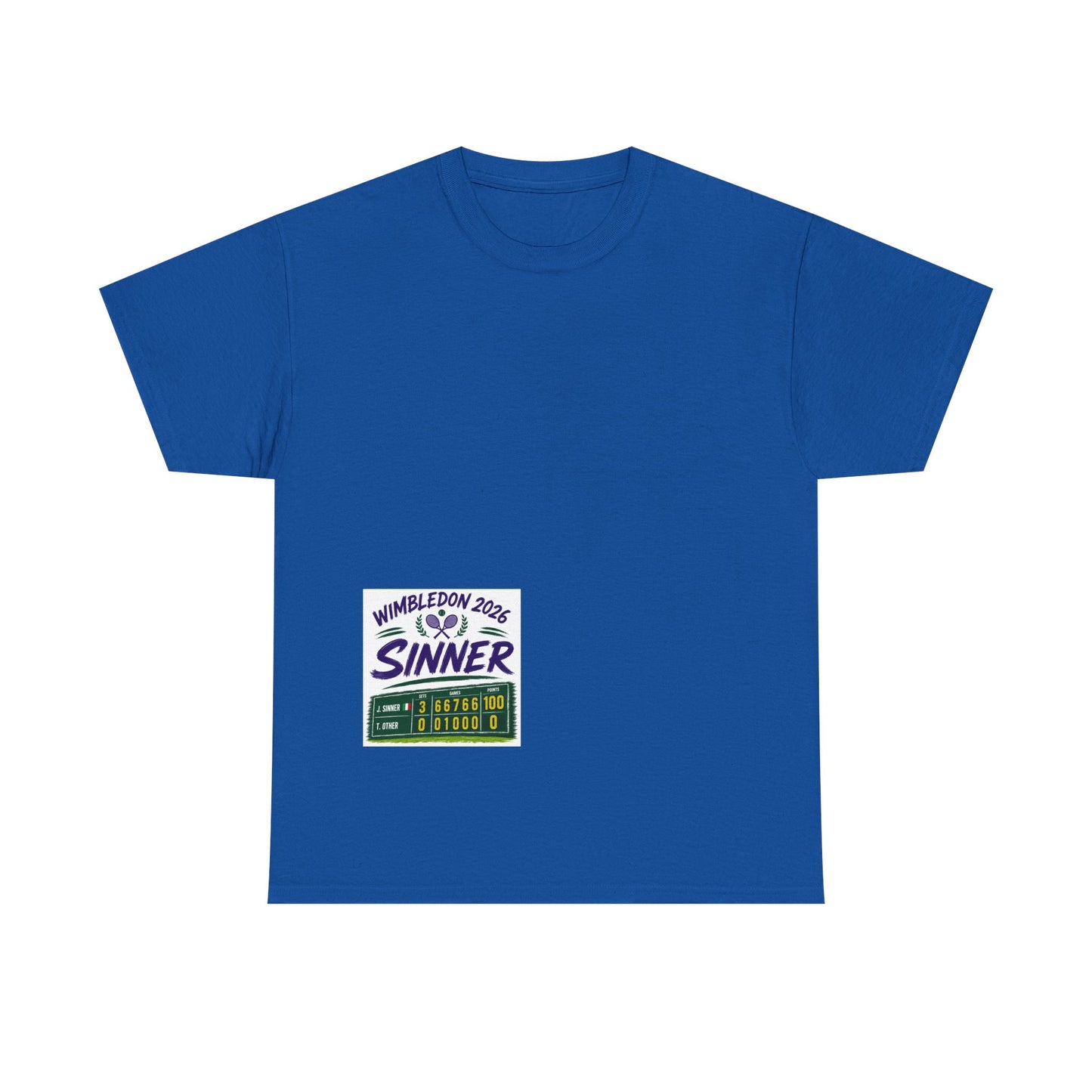 Wimbledon 2026  Tennis  T shirt - Sinner